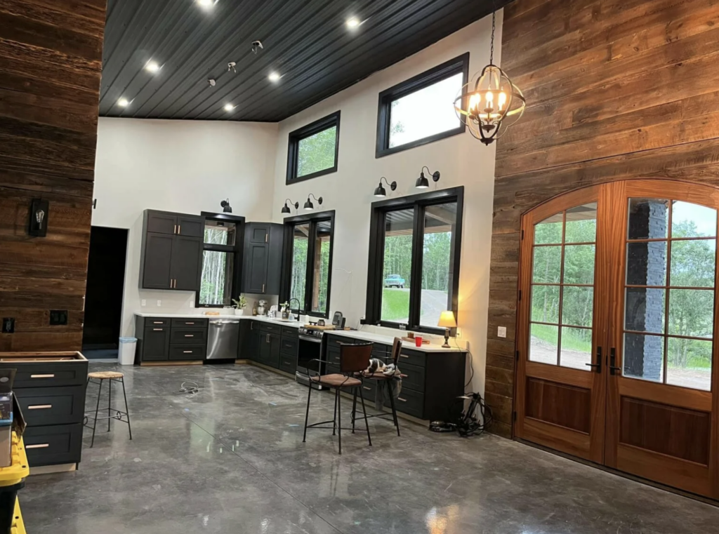 barndominium concrete floors